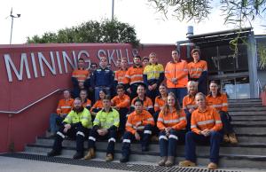 TAFE NSW MINING APPRENTICES DIGGING IN 