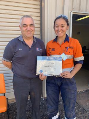 TAFE NSW student puts the pedal to the metal