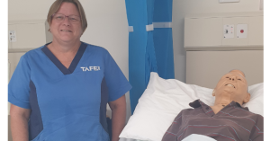 CARING KIND: TAFE NSW helps Annette pivot from banking to nursing