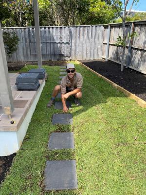 TAFE NSW helps grad pave a new career in landscaping