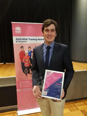 TAFE NSW student named Apprentice of the Year at awards