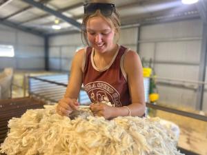 CLASS ACTS: TAFE NSW Hay wool graduates' remarkable job outcome