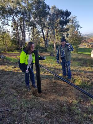 Reconstructing hope: TAFE NSW farm fencing course helping in the bushfire recovery effort