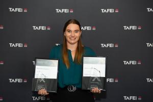 Future looks bright for TAFE NSW Student of the Year Genevieve Campbell