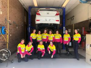 GIRLS CAN TOO: LOCAL STUDENTS EXPLORE CAREER IN TRADES 