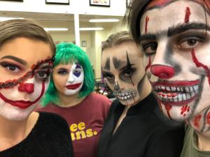 TAFE NSW beauty tips for that horror Halloween look