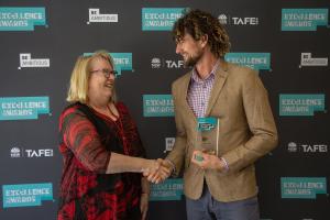 Jeremy praised at prestigious TAFE NSW awards
