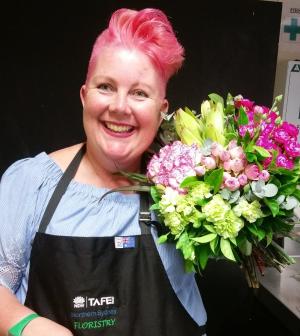 30 year wait for TAFE NSW Floristry graduate’s dream job