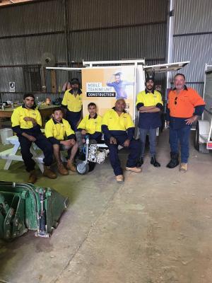 Collaborative training program providing Wilcannia locals with a pathway to employment