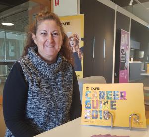 TAFE talks with Tracey
