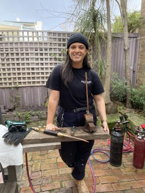 Sydney plumber encouraging more women into trades