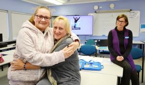 Mother and daughter become classmates to sharpen interview skills at TAFE NSW Ulladulla