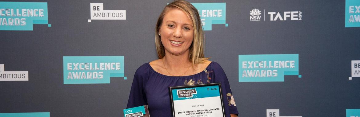 Amanda Marshall praised at prestigious TAFE NSW awards