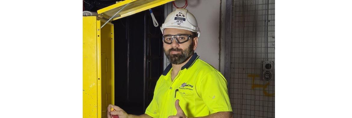 TAFE NSW STUDENT TURNS UP THE VOLTAGE ON HIS CAREER 