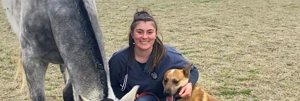 TAFE NSW traineeship gives Leadville teenager a head-start in veterinary career