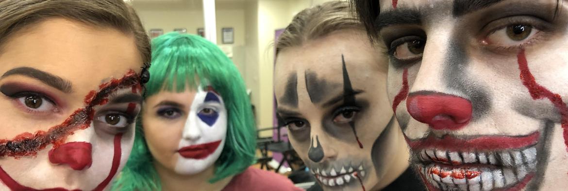 TAFE NSW beauty tips for that horror Halloween look