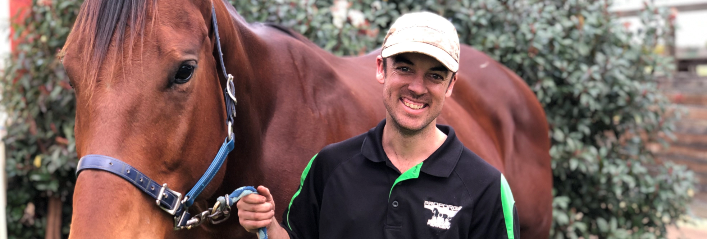 IF THE SHOE FITS: Jake is learning the niche farrier trade at TAFE NSW
