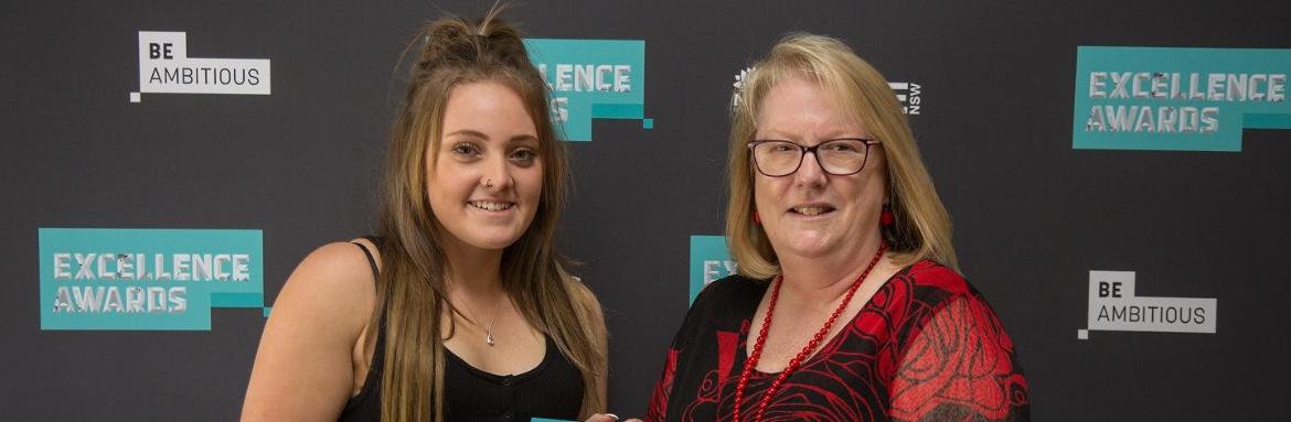 Kirsten praised at prestigious TAFE NSW awards