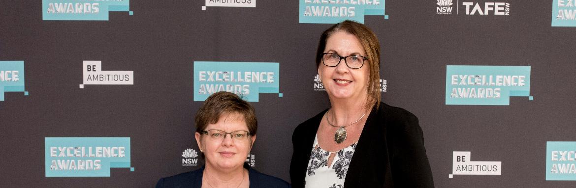 Age no barrier as Louise scores prestigious TAFE NSW award