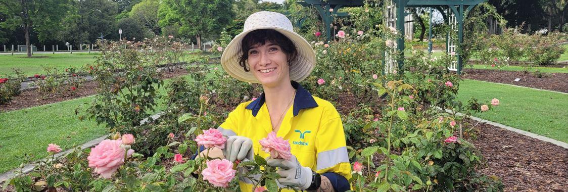 BED OF ROSES: TAFE Digital helps Melissa grow her passion into a career