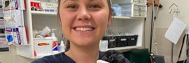 TAFE NSW student's career inspired by her love of animals