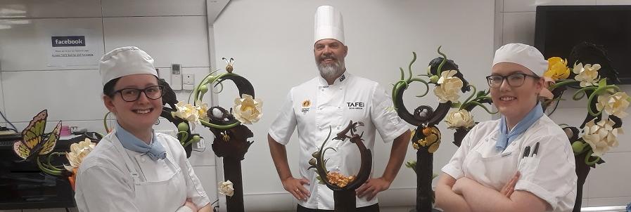 Inspired chocolate sculptures launch TAFE NSW patisserie students into local industry 