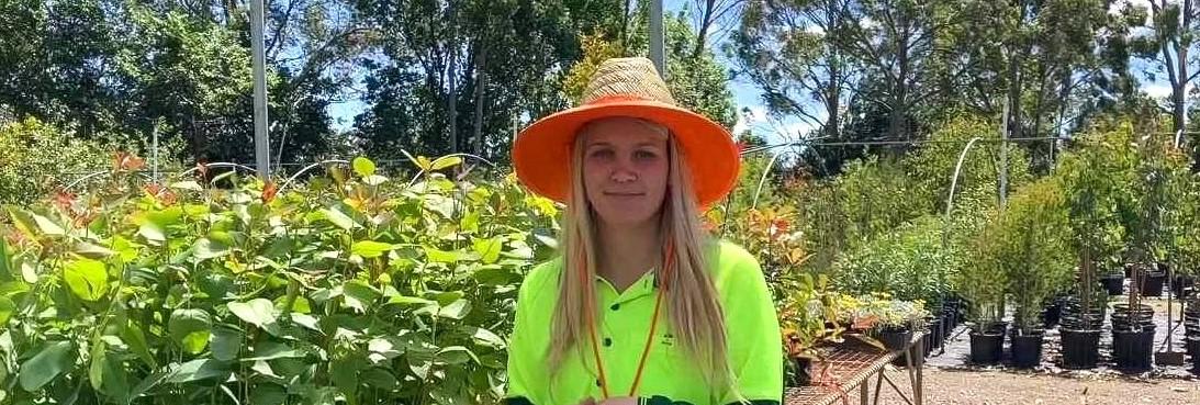 Raychel sows seeds for next generation of young lady tradies