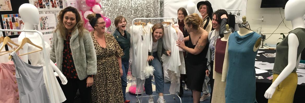 Diploma of fashion students inspire on final assessment day