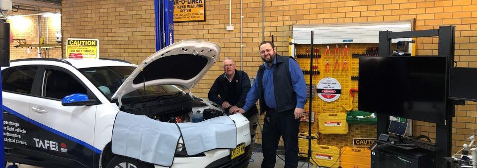 TAFE NSW Tamworth delivers electric vehicle training to meet local skills needs