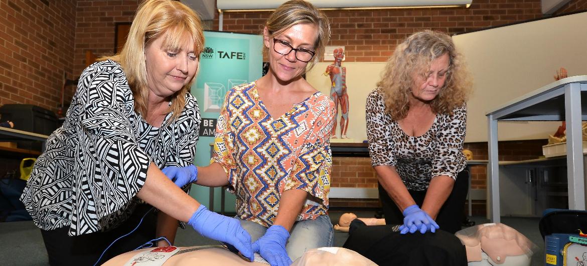 Zero to hero: TAFE NSW offers a first aid lifeline to Bega residents