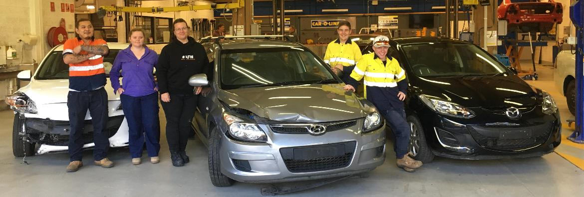 Wrecked cars to drive TAFE NSW auto students forward