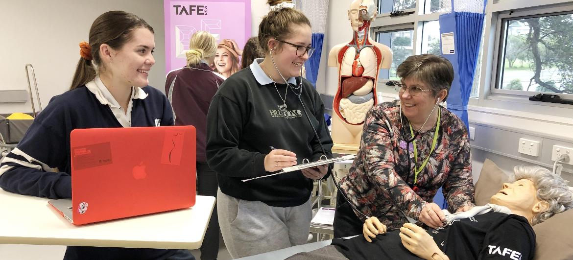 TAFE NSW Nowra and Ulladulla offer a taste of careers in growth area