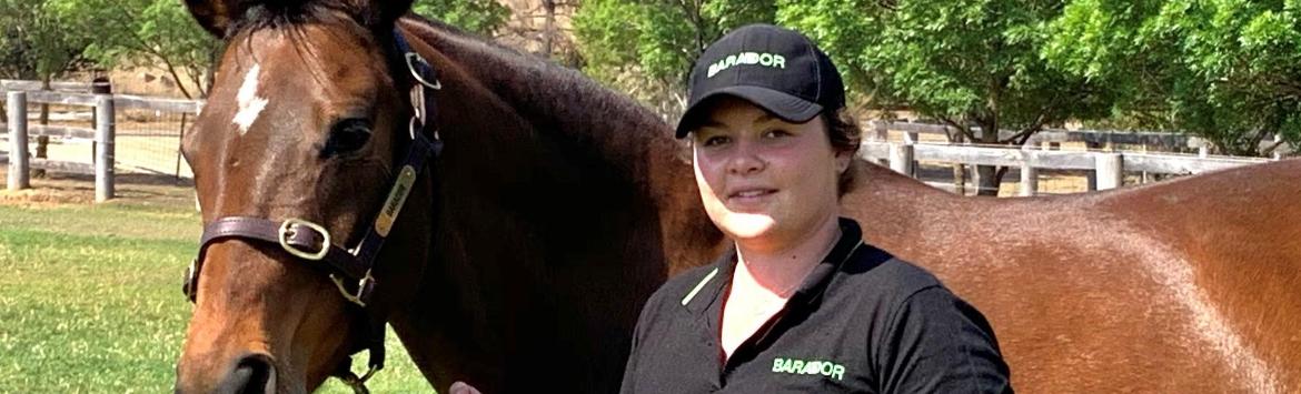 Eyes on the Emerald Isle for TAFE NSW horse breeding graduate