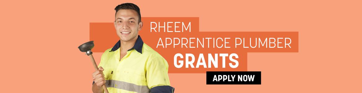Rheem Apprentice Plumber Grants