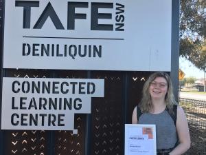'It changed my life': TAFE NSW course lights Georgie's pathway to success